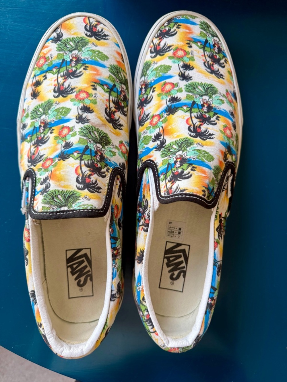 Vans Slip-On Tropical Print Sneakers - Multi